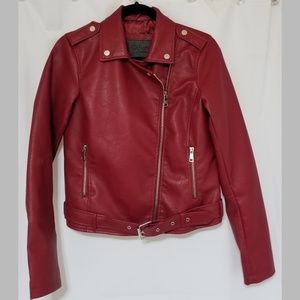 🎉SALE🎉 Red Leather Jacket